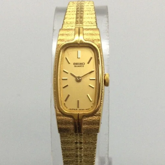 Seiko | Accessories | Vintage Seiko Watch Women 3mm Gold  display picture 2